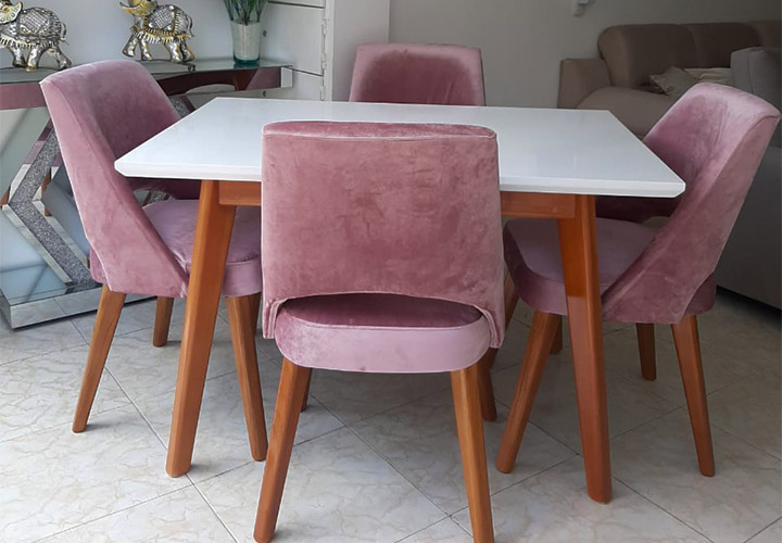 Comedor Ronny, fabricado en cedro - 30