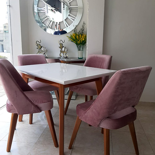 Comedor Ronny, fabricado en cedro